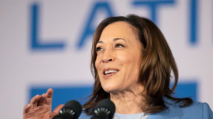 Kamala Harris blieb als US-Vizepräsidentin auffällig blass. (Archivbild)