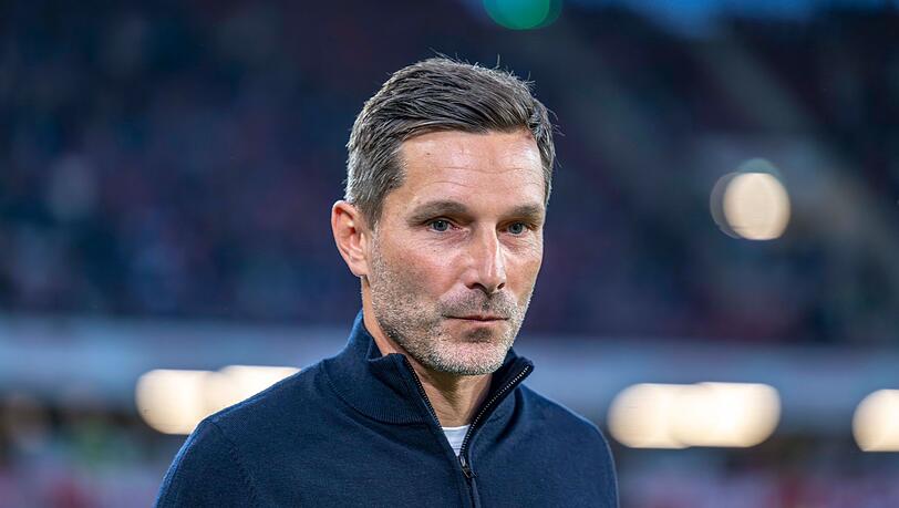 Hertha-Trainer Stefan Leitl will eine aktive Mannschaft auf dem Platz sehen.
