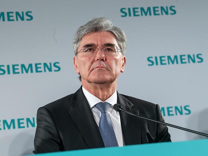 Joe Kaeser, Vorstandsvorsitzender von Siemens. Foto: Peter Kneffel/dpa/Archivbild
