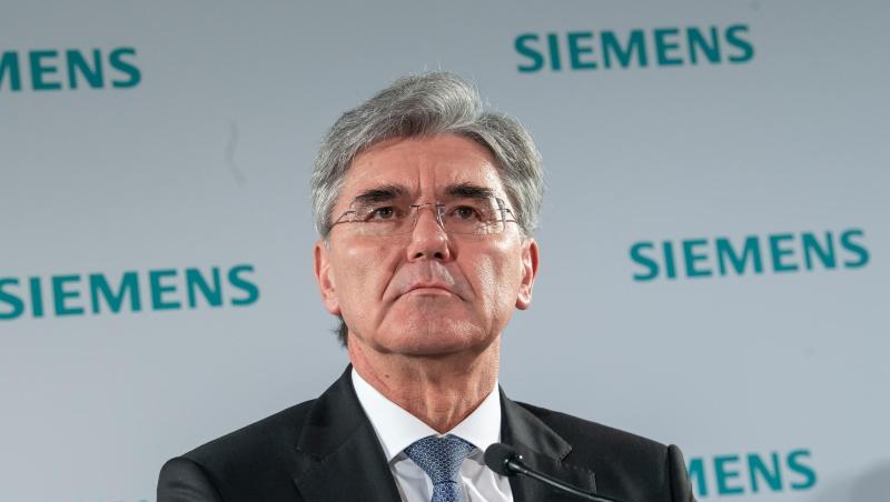 Joe Kaeser, Vorstandsvorsitzender von Siemens. Foto: Peter Kneffel/dpa/Archivbild Joe Kaeser, Vorstandsvorsitzender von Siemens. Foto: Peter Kneffel/dpa/Archivbild