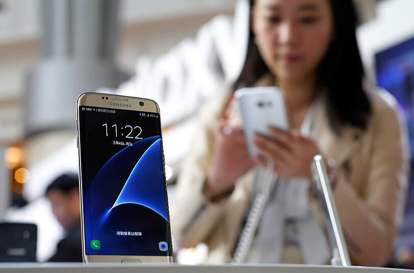 Samsung hat für das zweite Geschäftsquartal einen operativen Gewinn von 8,1 Billionen Won (6,3 Milliarden Euro) angekündigt. Foto: Jeon Heon-Kyun.
