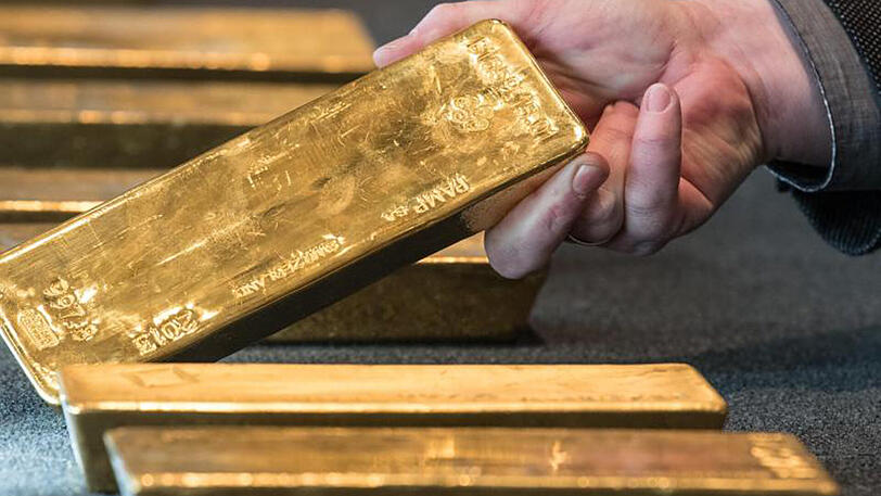 Bundesbank-Gold in Frankfurt am Main: 2015 hatte die Notenbank rund 3,2 Milliarden Euro Überschuss erzielt.