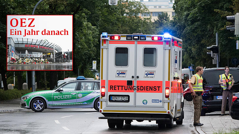 Die Waffe ganz nah: Bilder wie diese sind bei vielen Rettungskräften wie Stefan Vinzenz noch heute präsent.