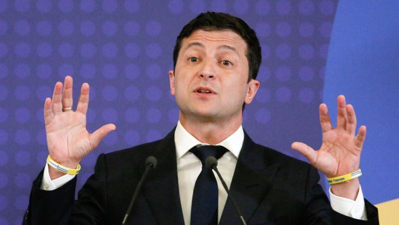 Der ukrainische Präsident Wolodymyr Selenskyj. Der ukrainische Präsident Wolodymyr Selenskyj.