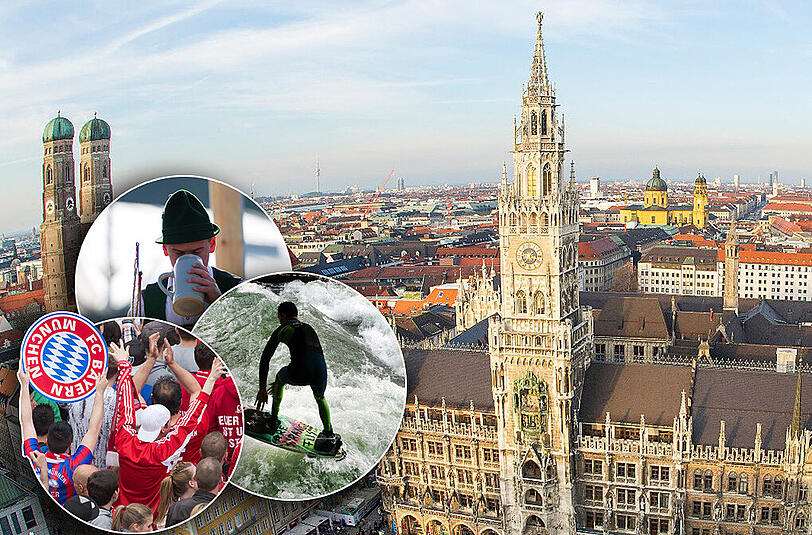 "Surfen", "Bundesliga" oder "Schnitt" - einige Wörter haben in München eine ganz besondere Bedeutung.