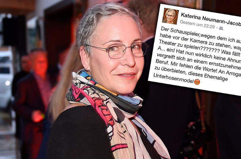Teilt aus: TV-Star Katerina Jacob.
