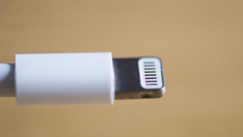 Das Ladekabel eines iPhones. Das Ladekabel eines iPhones.