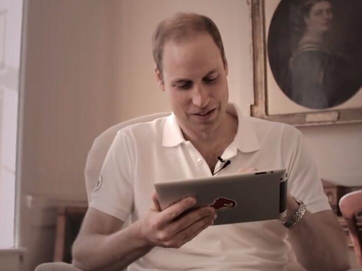 Prinz William will mit Hilfe eines Smartphone-Spiels auf das Thema Wilderei aufmerksam machen