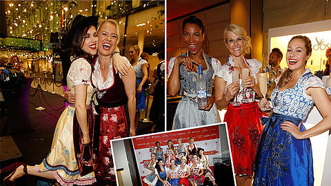 Die Nacht der Tracht: Am Mittwochabend läuteten die Promi-Damen auf der ersten "DressWasen"-Party die Dirndl-Saison ein. Wie feuchtfröhlich gefeiert wurde, sehen Sie nun in unserer Bilderstrecke.