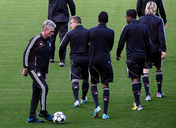 Das Abschlusstraining des FC Bayern im Camp Nou - die Bilder zum Durchklicken.