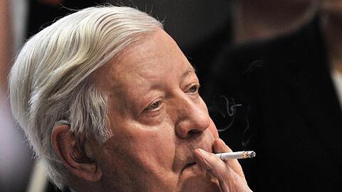 Alt-Bundeskanzler Helmut Schmidt bevorzugte Zigaretten mit Menthol-Geschmack.