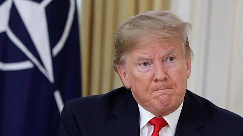 US-Präsident Donald Trump während des Nato-Gipfels in der britischen Hauptstadt.