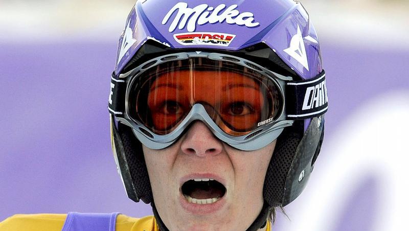 Ski-Star Maria Höfl-Riesch. Ski-Star Maria Höfl-Riesch.