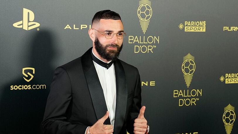 Gewinner des Ballon d'Or: Karim Benzema.