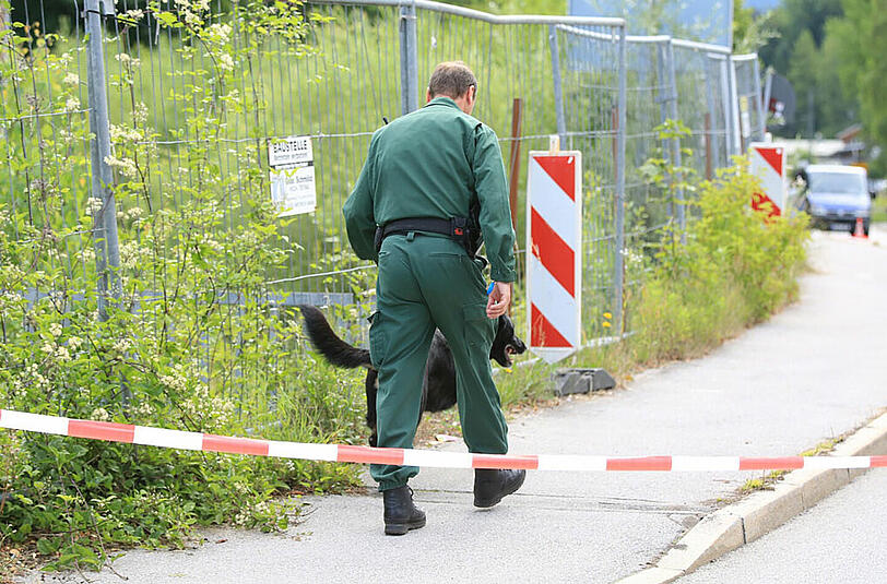 Mord in Bad Reichenhall - die Bilder vom Tatort.