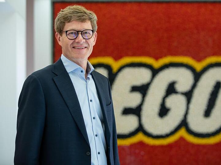 Lego-Chef Niels B. Christiansen im dänischen Billund.