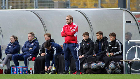Daniel Bierofka trainierte in der Saison 2022/23 die U17 der SpVgg Unterhaching.
