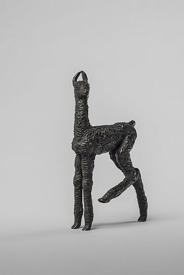 Renée Sintenis’ „Junges Lama“ von 1924.