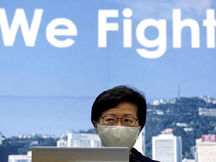 Carrie Lam, Regierungschefin von Hongkong, hatte die Verlegung der Wahlen mit dem Risiko durch das Coronavirus begründet.