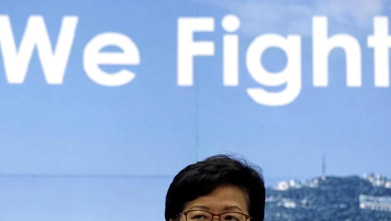 Carrie Lam, Regierungschefin von Hongkong, hatte die Verlegung der Wahlen mit dem Risiko durch das Coronavirus begründet. Carrie Lam, Regierungschefin von Hongkong, hatte die Verlegung der Wahlen mit dem Risiko durch das Coronavirus begründet.