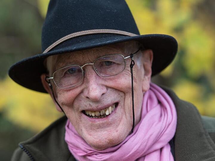 Tomi Ungerer 2016 in Straßburg.