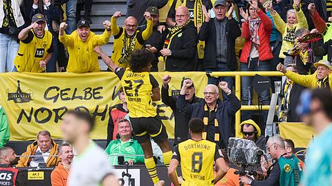 Qualität von der Bank: Karim Adeyemi erzielte einen Doppelpack.