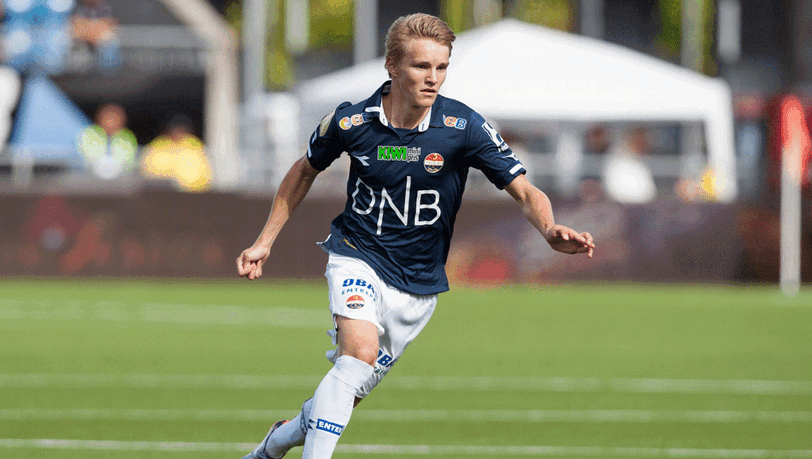 Eines der größten Talente im Weltfußball: Martin Ödegaard - hier im Tirkot seines norwegischen Vereins Strömsgodset. Eines der größten Talente im Weltfußball: Martin Ödegaard - hier im Tirkot seines norwegischen Vereins Strömsgodset.