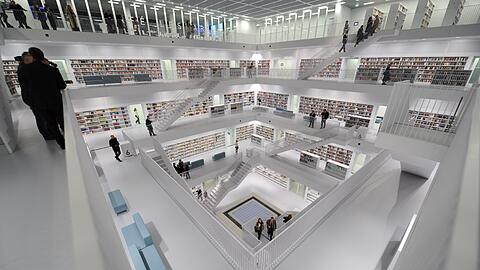 Ein mögliches Vorbild: Die neue Stuttgarter Stadtbibliothek.