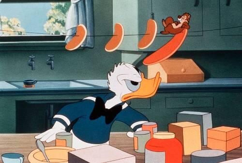 Ein Choleriker, wie er im Comicbuche steht. Trotz hohen Blutdrucks hat Donald Duck überlebt.