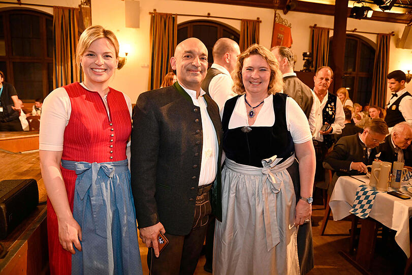 Katharina Schulze, Django Asül und Kerstin Schreyer