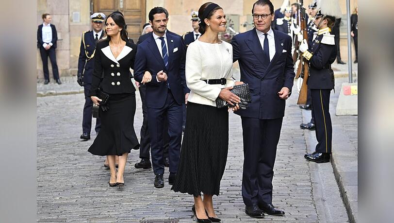 Prinzessin Sofia (l.) bewies an der Seite von Prinz Carl Philip ihr Stilbewusstsein. Prinzessin Sofia (l.) bewies an der Seite von Prinz Carl Philip ihr Stilbewusstsein.