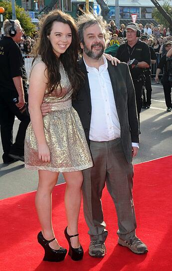 Peter Jackson und seine Tochter Katie