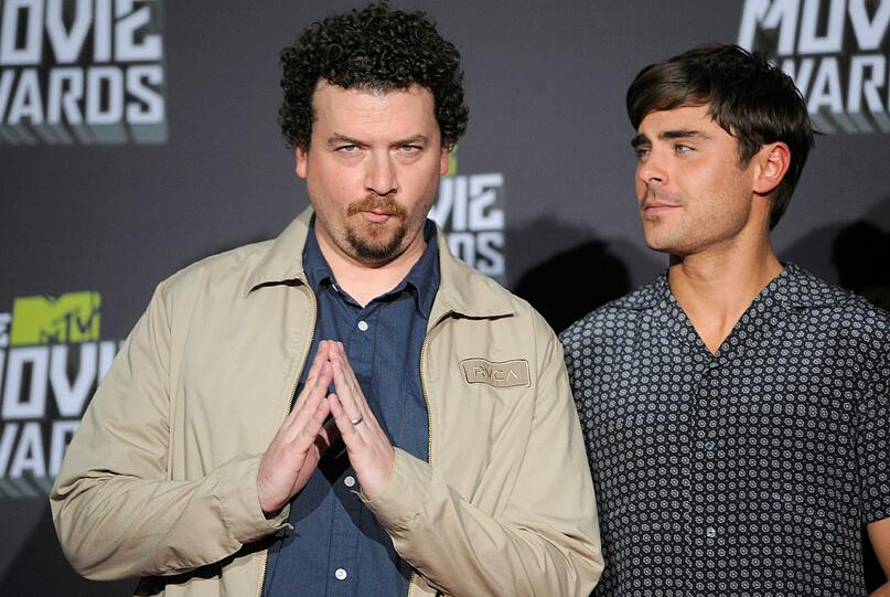 Weiter Bilder von den MTV Movie Awards: Danny McBride (links) und Zac Efron