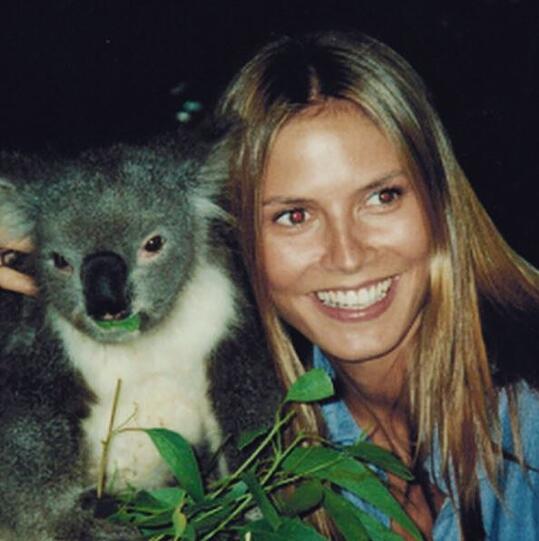 Heidi Klum vor 15 Jahren in Sydney