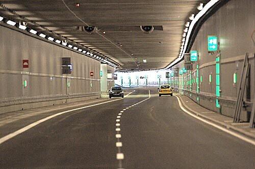 Blick in den Richard-Strauss-Tunnel