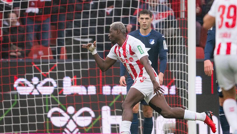 Ragnar Ache schoss im Februar 2026 das 1:0 gegen Hoffenheim.