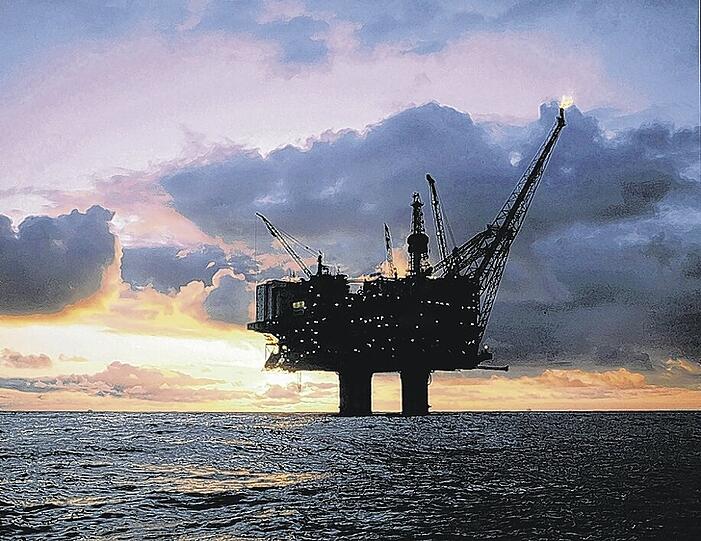 Auch an Bohrtürmen in der Nordsee sind die Stadtwerke München über die Bayerngas Norge beteiligt.