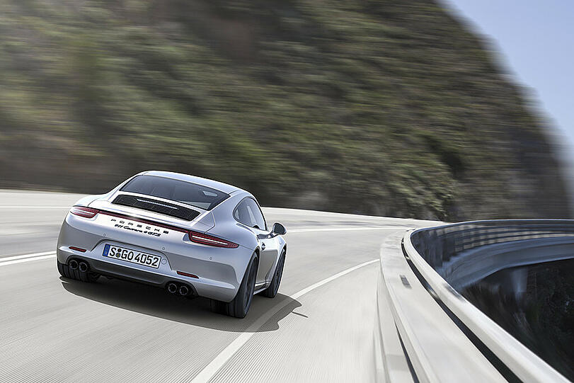 Neue Spitzenmodelle: Die Porsche 911 Carrera GTS sind als Coupé und Cabrio jeweils mit Heck- oder Allradantrieb zu haben.