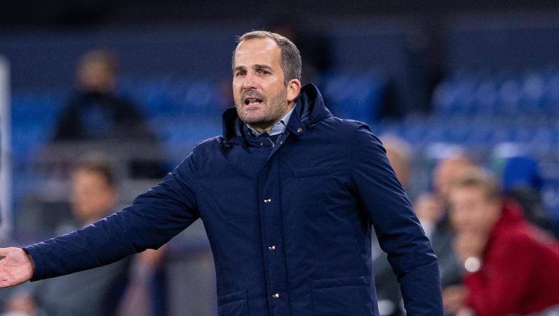 Hat mit Schalke Undog Schweinfurt zu Gast: Trainer Manuel Baum.