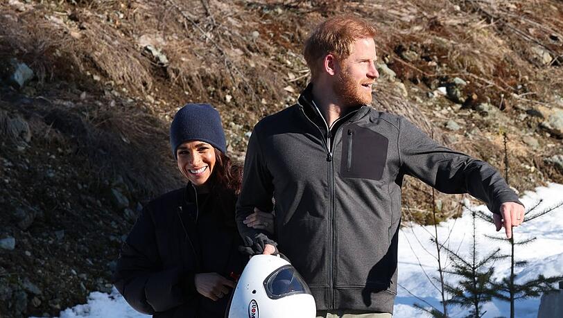 Herzogin Meghan und Prinz Harry während ihres Kanada-Aufenthalts.