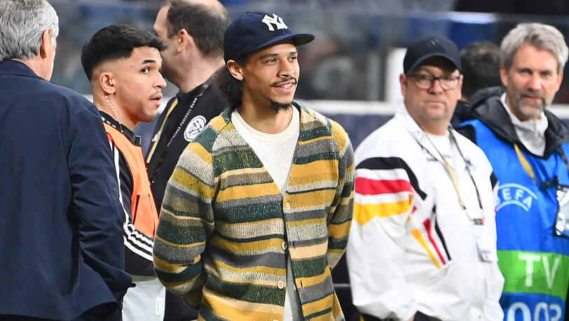 Nach seiner Tätlichkeit gegen Philipp Mwene muss Leroy Sané auch im kommenden Länderspiel gegen die Ukraine Anfang Juni zuschauen. Julian Nagelsmann plant dennoch mit dem Flügelspieler.