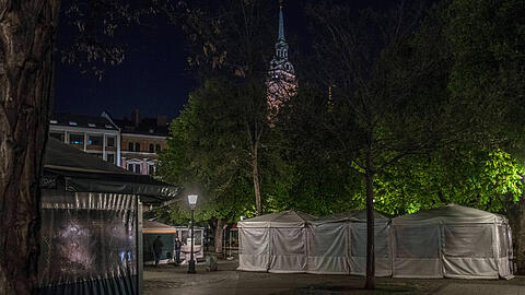 Radl-Crash am Viktualienmarkt: Der Unfall ereignete sich in der Nacht auf Donnerstag. (Archivbild)