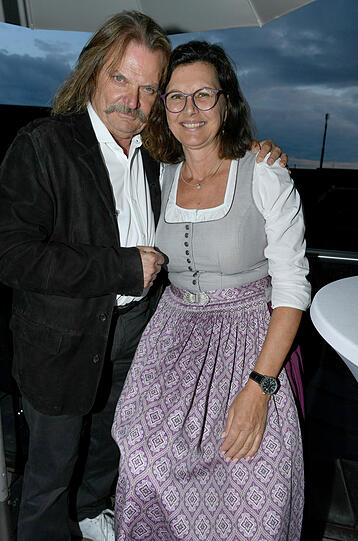 Leslie Mandoki und Ilse Aigner