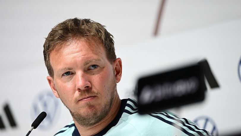 Bundestrainer Julian Nagelsmann will bei Neuer kein Risiko eingehen. Bundestrainer Julian Nagelsmann will bei Neuer kein Risiko eingehen.