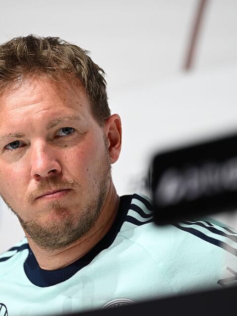 Bundestrainer Julian Nagelsmann will bei Neuer kein Risiko eingehen.
