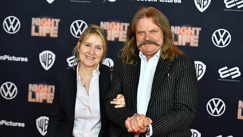 Leslie Mandoki und Frau Eva.