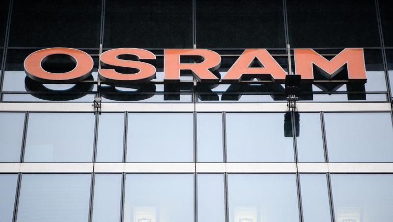Das Osram-Logo an einem Gebäude. Foto: Matthias Balk/Archivbild Das Osram-Logo an einem Gebäude. Foto: Matthias Balk/Archivbild