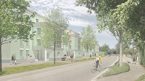 So könnte das neue Viertel einmal aussehen.