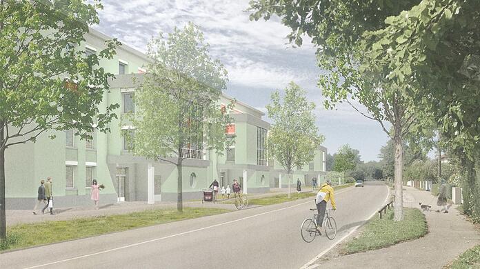 So könnte das neue Viertel einmal aussehen.