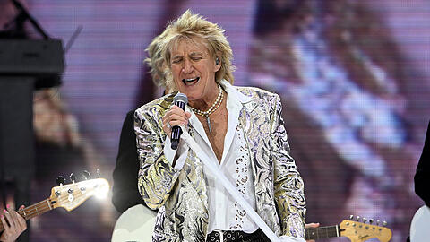 Rod Stewart live in der Münchner Olympiahalle